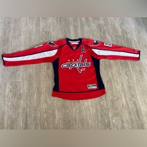 Alexander Ovechkin Red Washington Capitals Assistant Captain Jersey